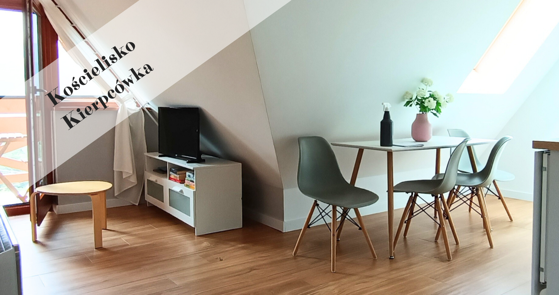 Apartament z widokiem na góry na poddaszu Apartament z widokiem na góry na poddaszu